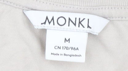 Monki Women's Beige M Casual T-Shirt