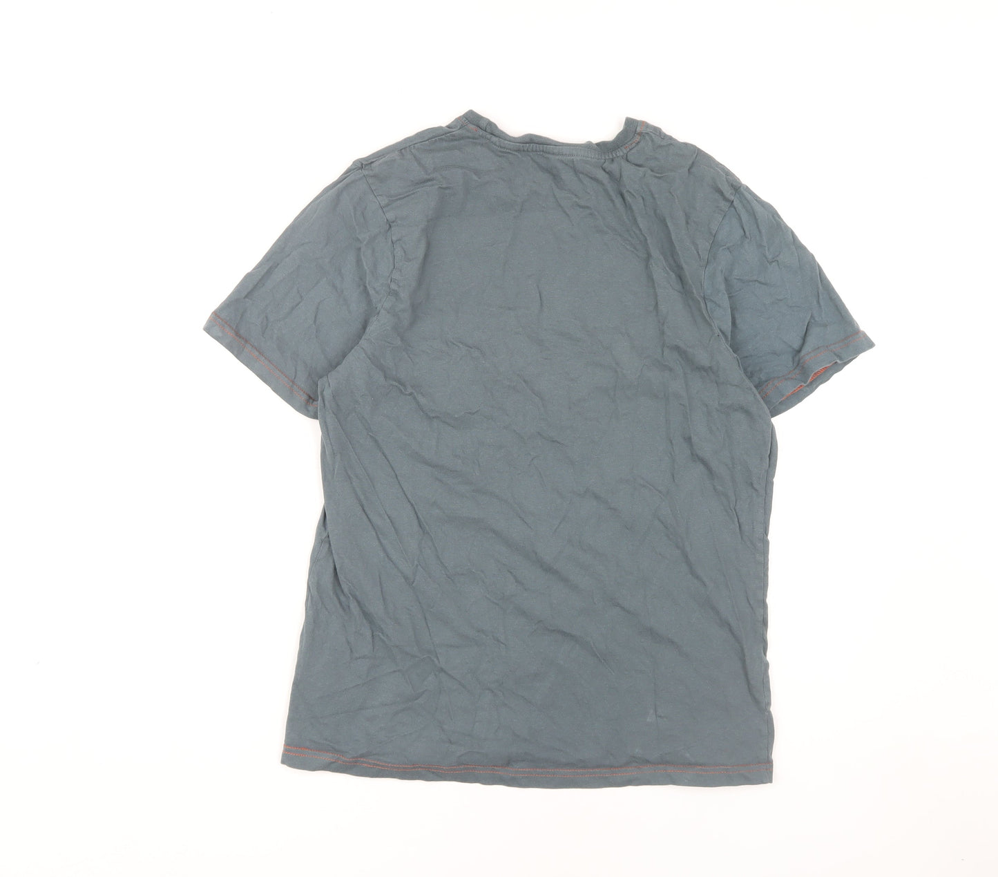 Star Wars Mandalorian Men's Grey Graphic Tee M