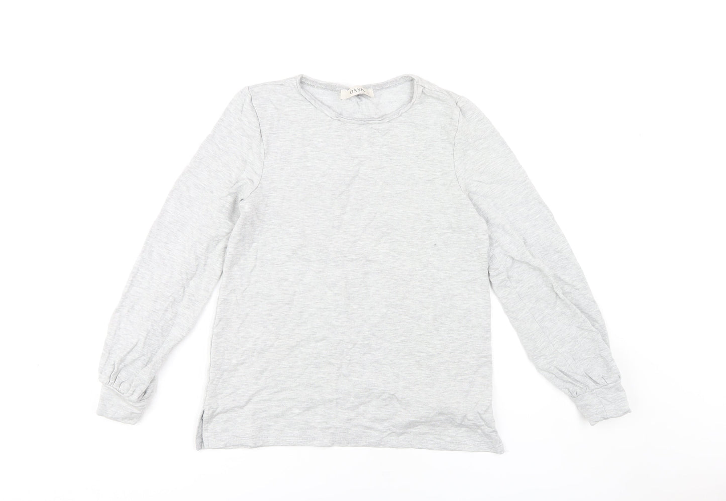 Oasis Women’s Grey Long Sleeve T-Shirt, Size S