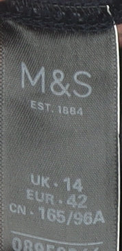 Marks & Spencer Women's Black Top Size 14