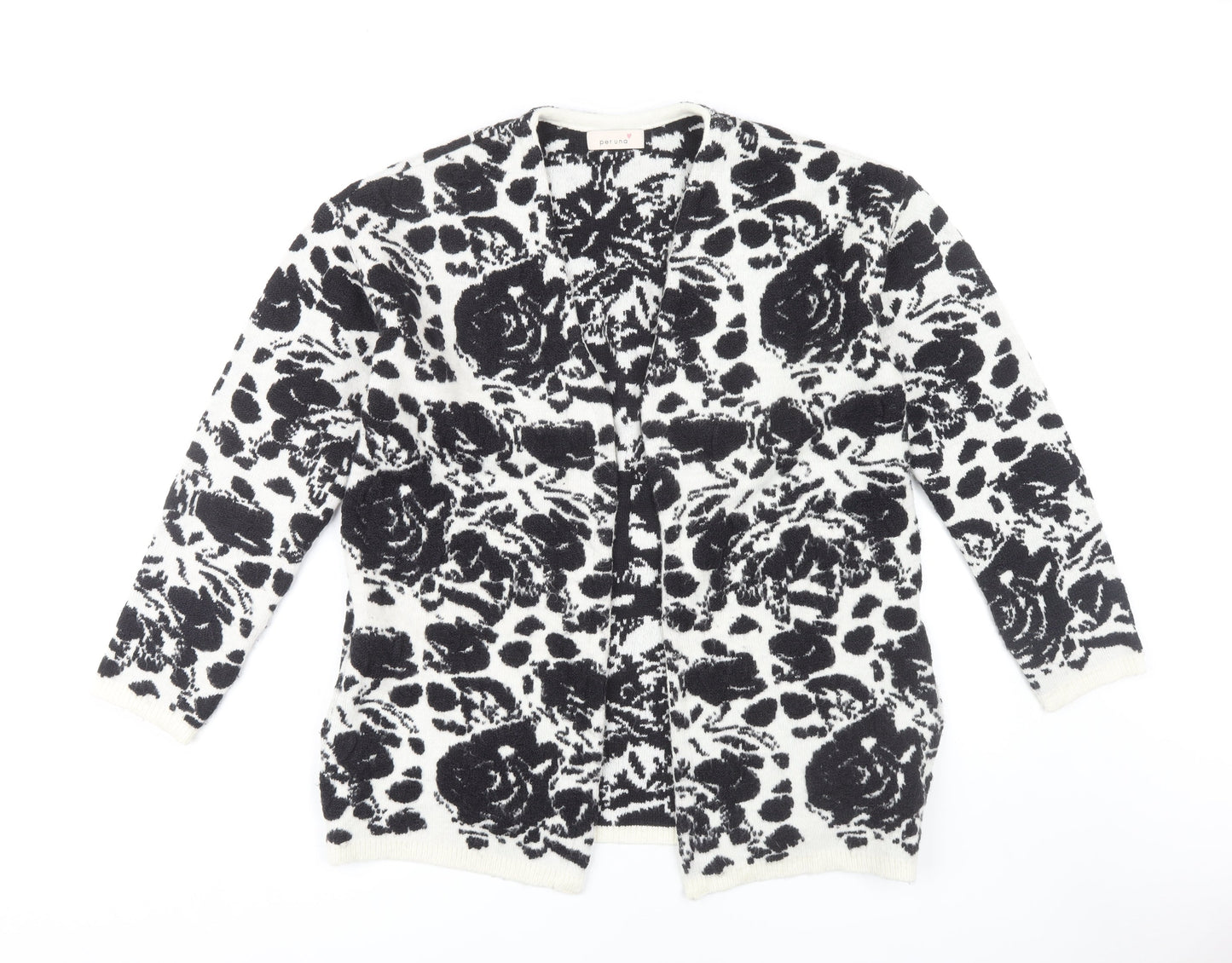 Marks and Spencer Women's Black Open Front Cardigan M