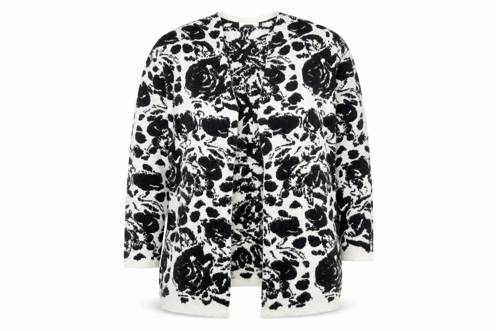 Marks & Spencer Women's Black Open Front Cardigan M