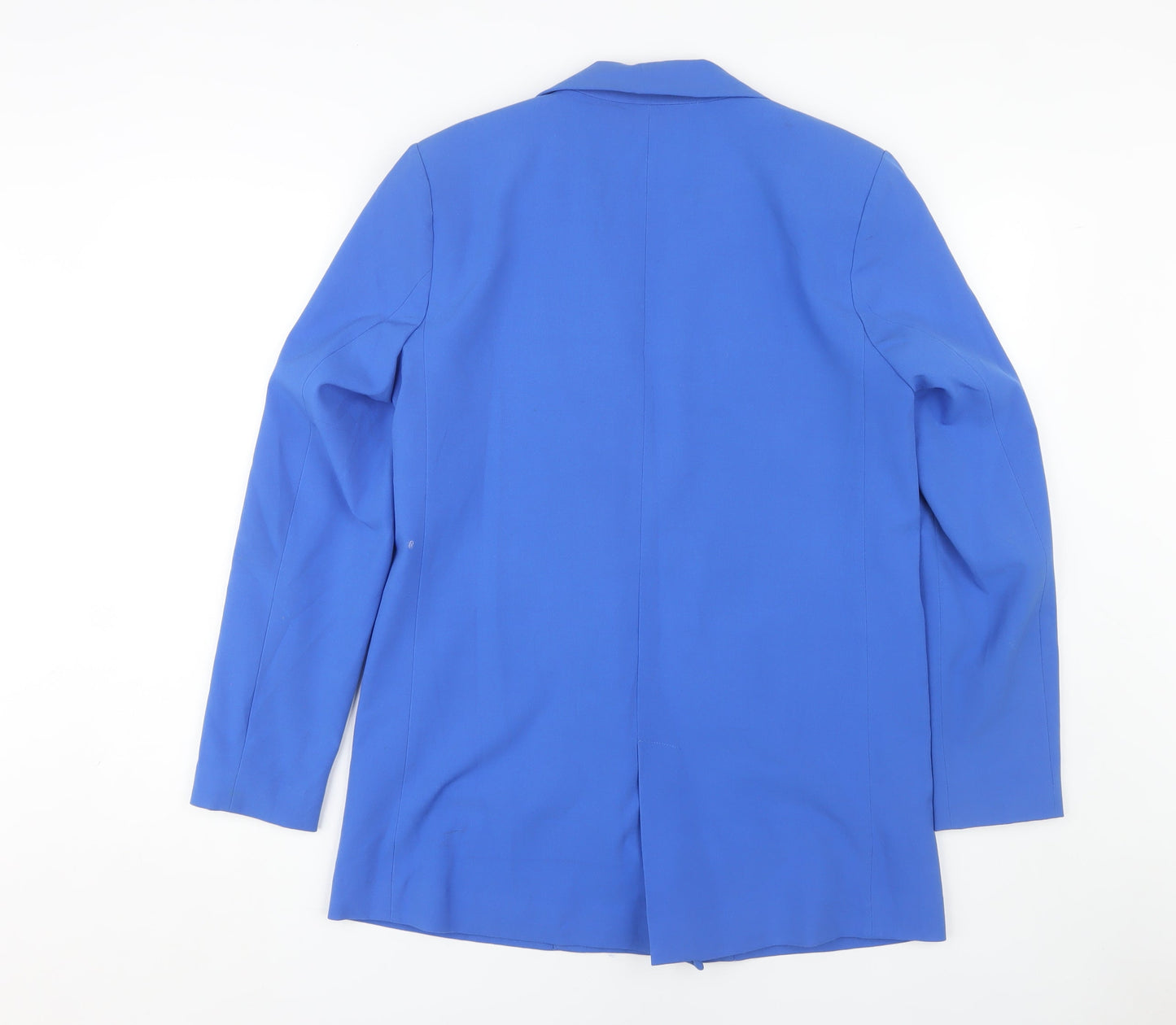ICHI Women's Blue Blazer Size 10 Regular Fit