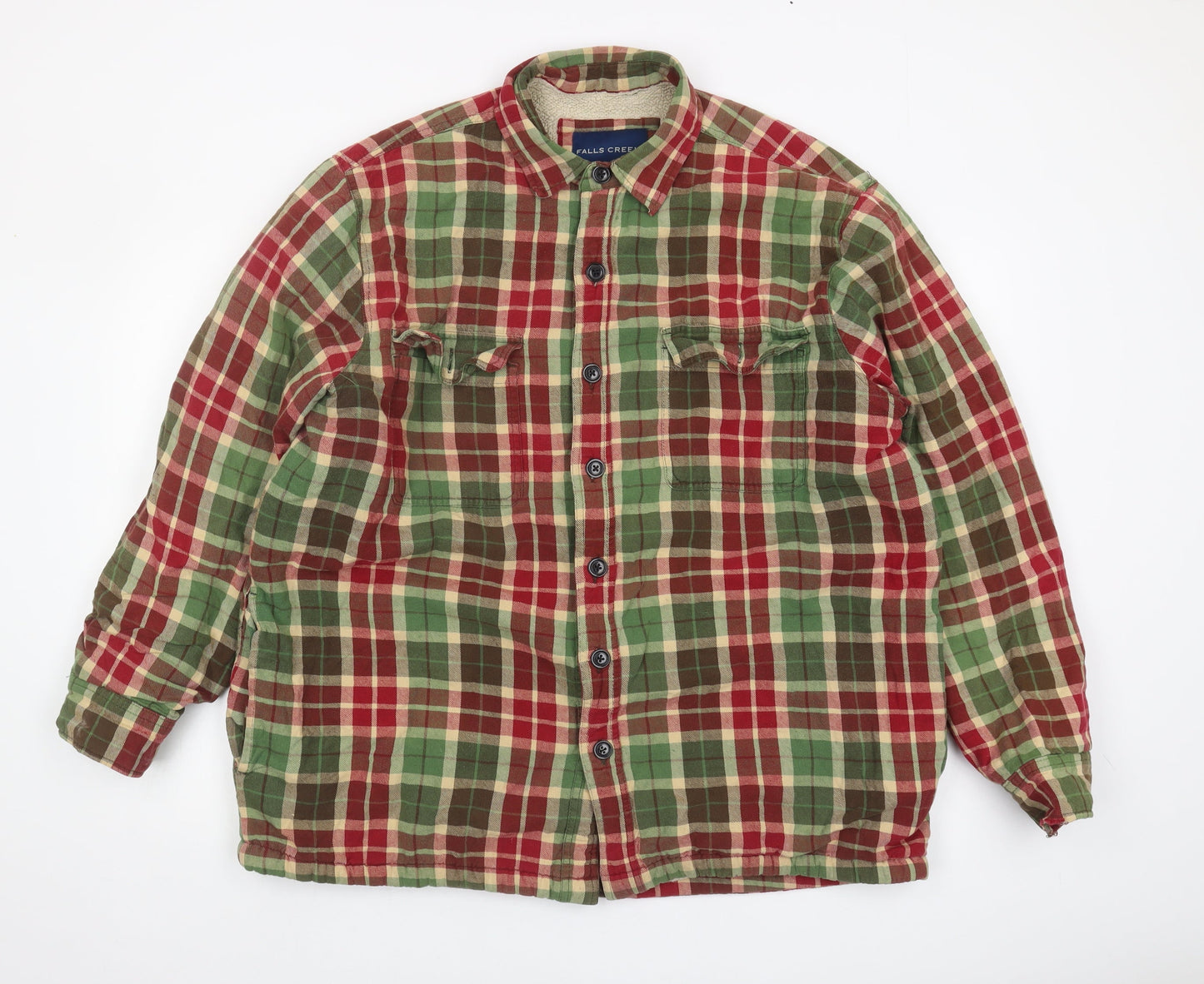 Falls Creek Men's Multicoloured Plaid XL Jacket