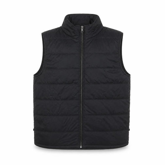 Jasper Conran Men's Black Puffer Waistcoat L