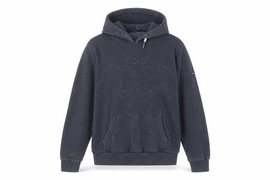 Superdry Women's Grey Pullover Hoodie Size 16