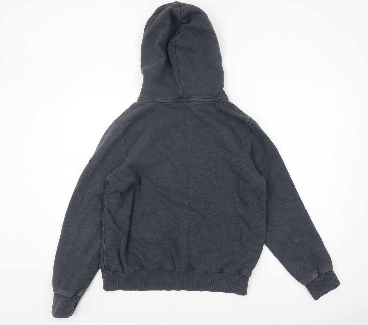 Superdry Women's Grey Pullover Hoodie Size 16