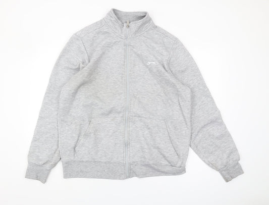 Slazenger Men's Grey Basic Jacket - Size L