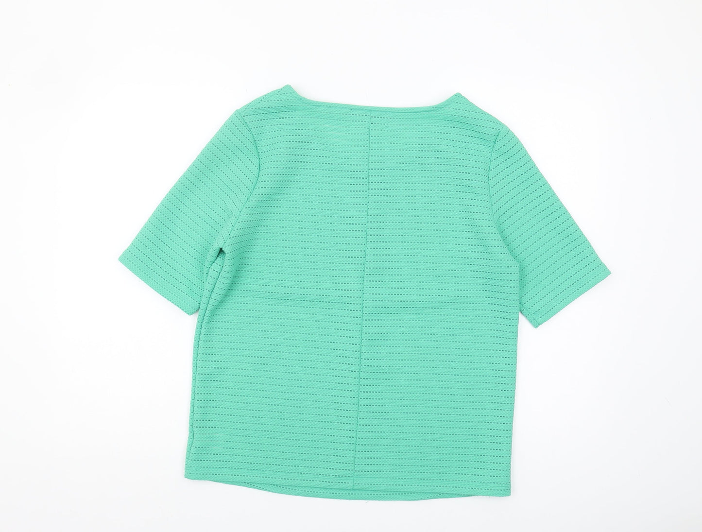 Next Women's Green Basic Top - Size 10