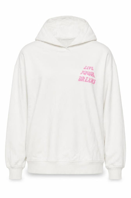Oh Me Oh My Women’s White Pullover Hoodie UK 8