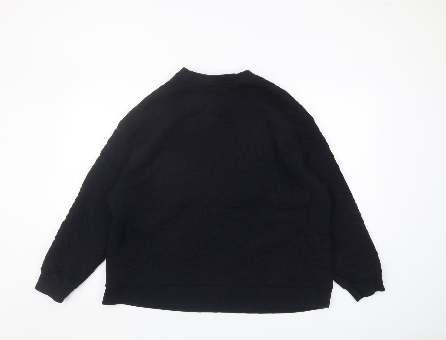 Marks and Spencer Men's Black Sweatshirt