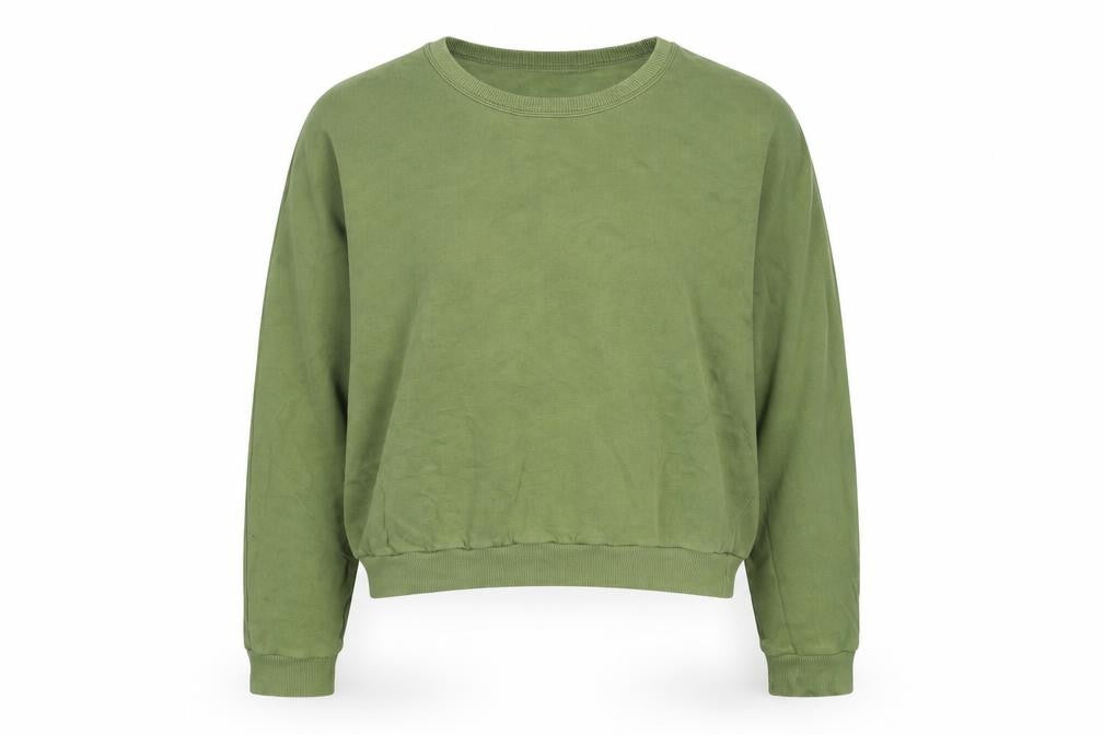 BDG Women's Green Sweatshirt, M, Crew Neck