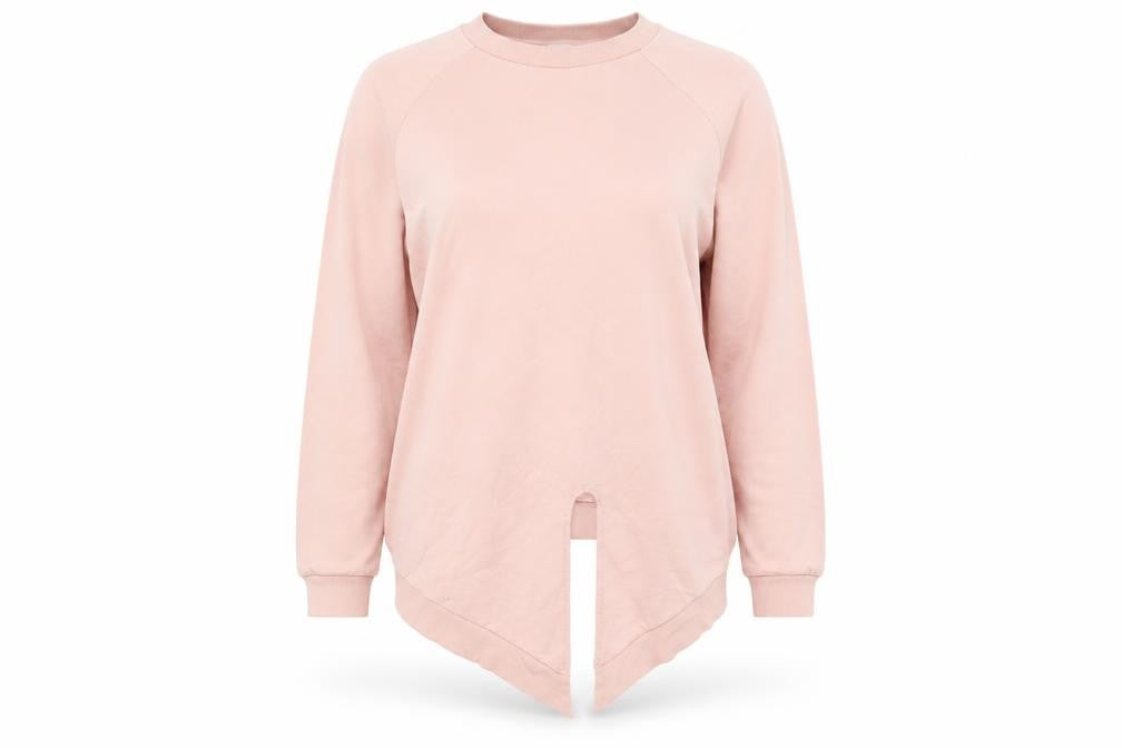 Next Women Pink Pullover Sweatshirt Size 16