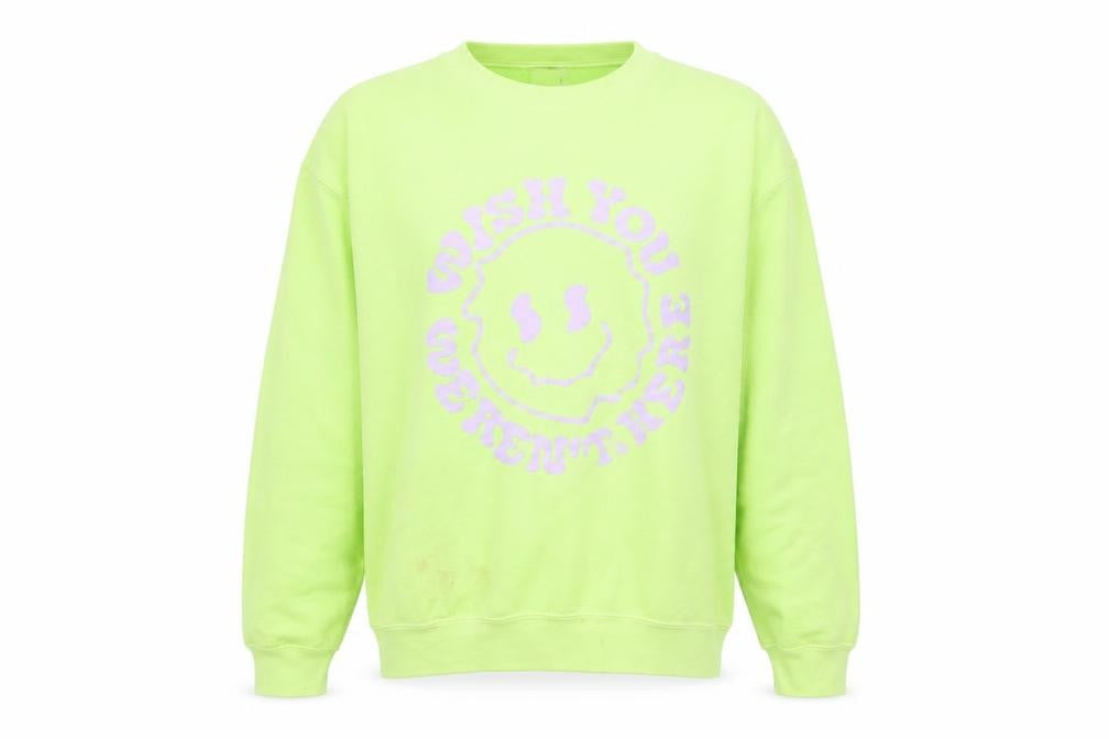Skinnydip Women's Green Pullover Sweatshirt S