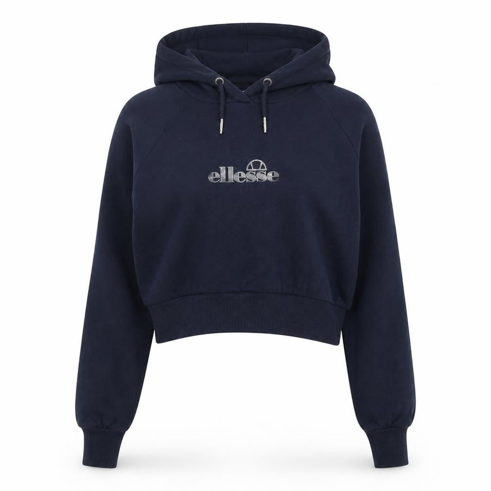 Ellesse Women's Blue Pullover Hoodie, Size 4, Casual Wear