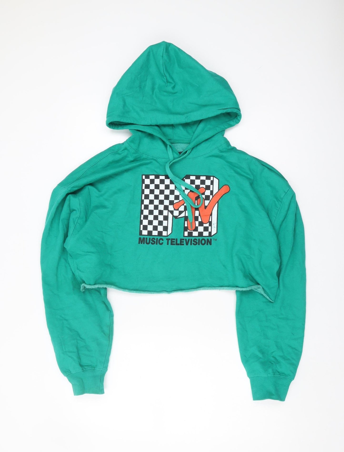 MTV Unisex Green Hoodie M
