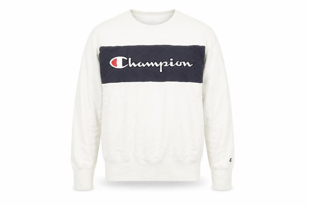 Champion Women's White XS Logo Sweatshirt