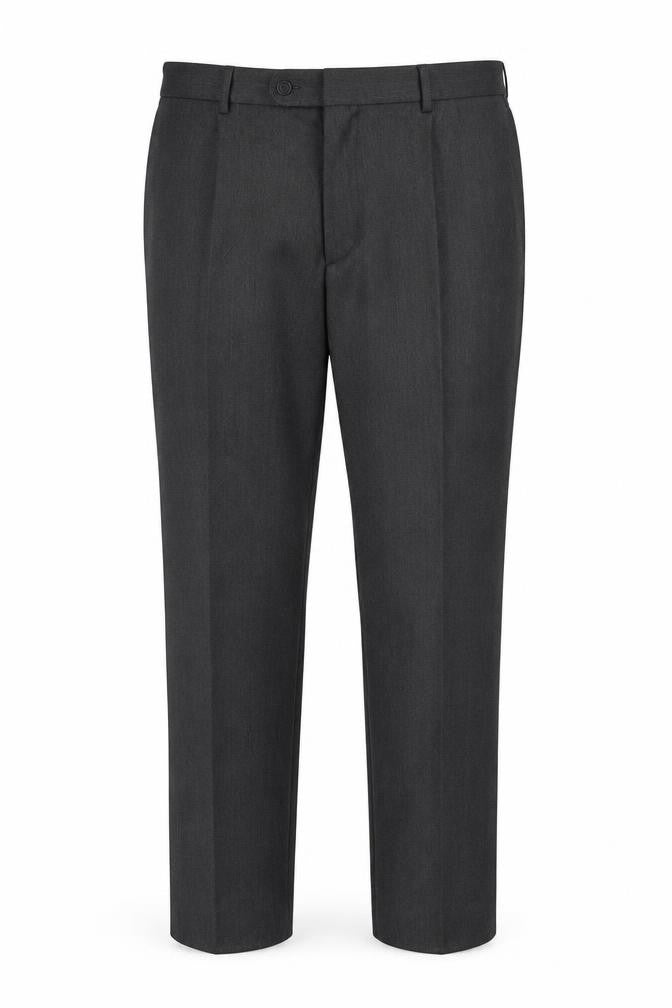 Wellington Men's Grey Formal Trousers L
