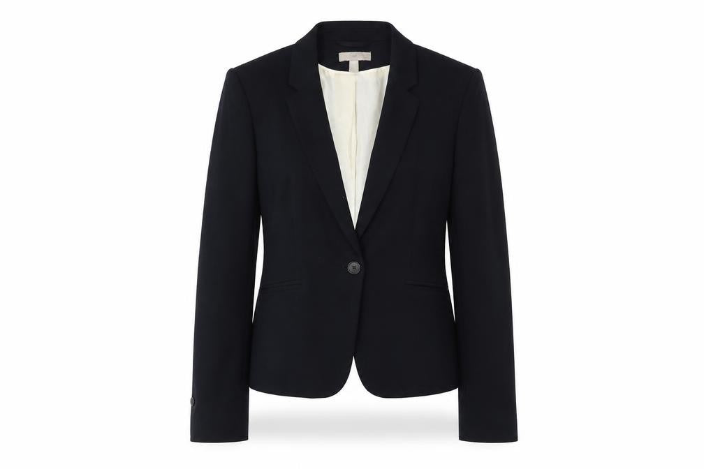 H&M Women’s Black Blazer, Size 10, Business, Lined
