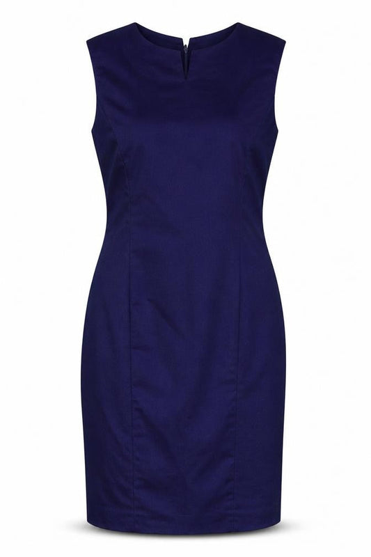 Precis Women's Blue Sheath Dress, Size 10, Party Ready