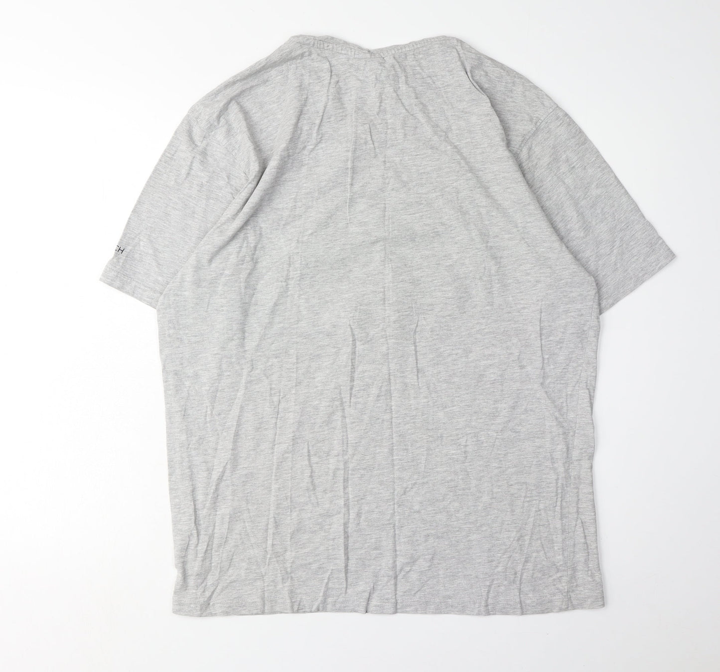 Crosshatch Men's Grey 2XL Camouflage T-Shirt
