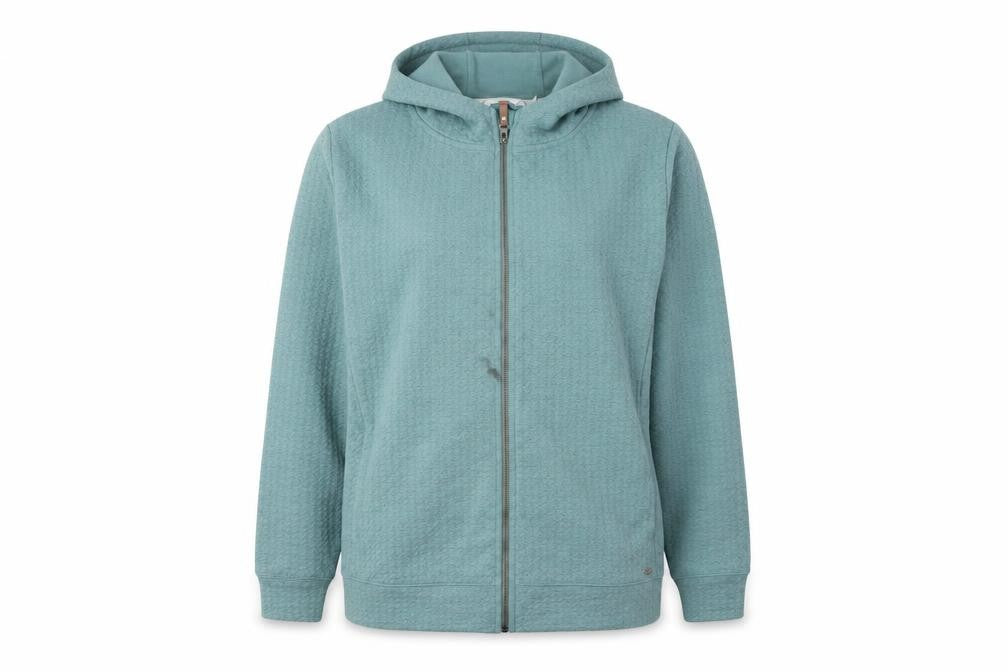 Green Unisex Full Zip Hoodie 2XL