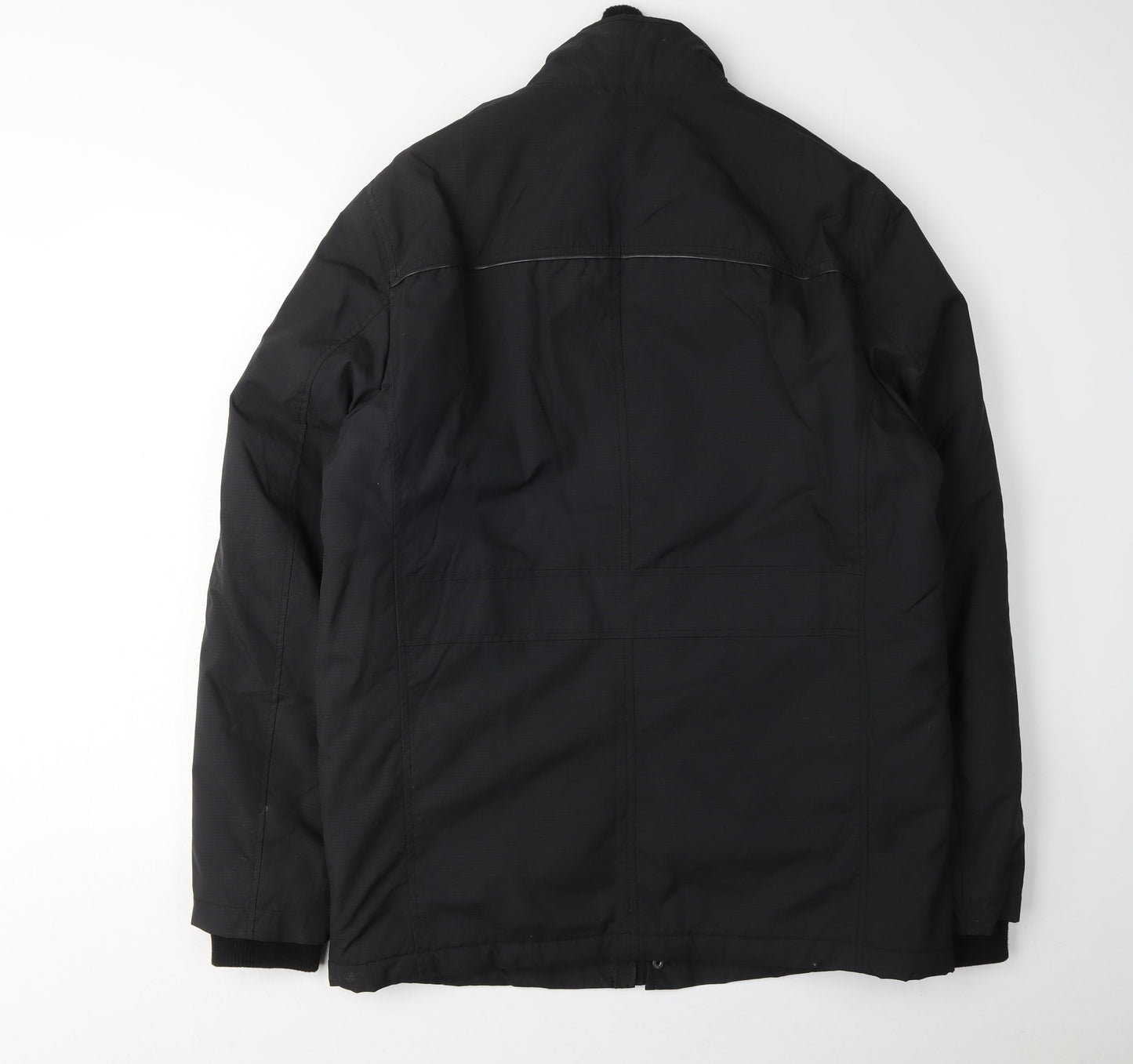 Jeff Banks Men's Black Military Jacket M