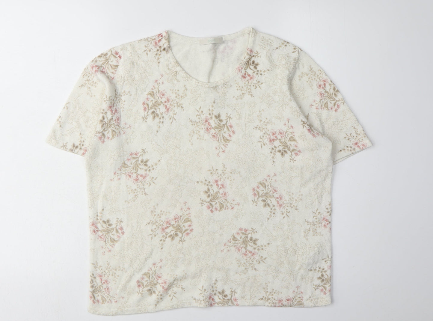 Marks and Spencer Women's Floral Jumper Size 16