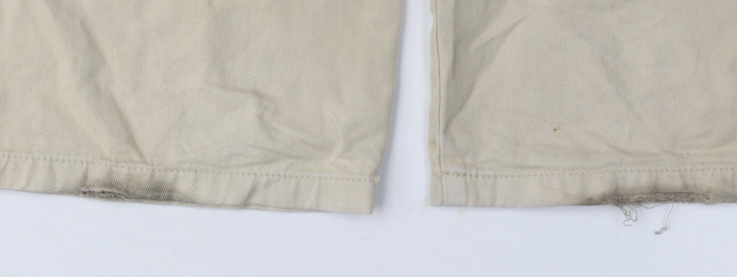 STR Women’s Beige Straight Jeans Size 8