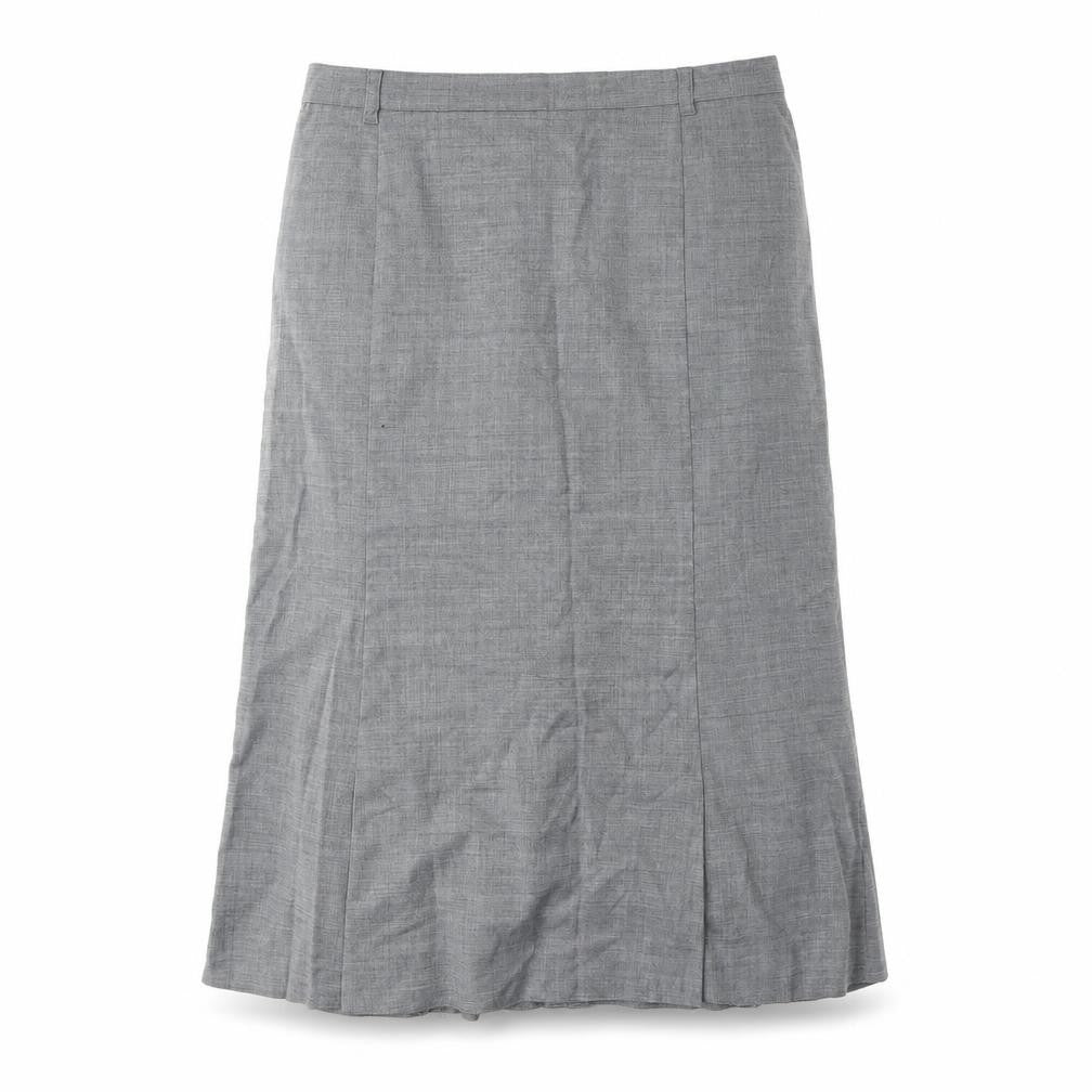 Eugen Klein Women's Grey Tweed Skirt Size 16 Workwear