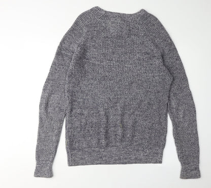 Jack Wills Men’s Grey XS Cotton Pullover Jumper