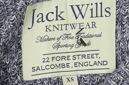 Jack Wills Men’s Grey XS Cotton Pullover Jumper