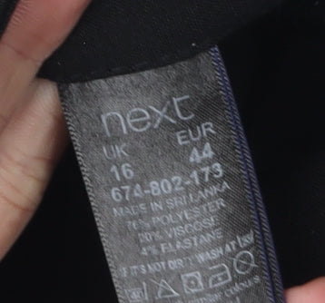 Next Women's Black Trousers Size 16