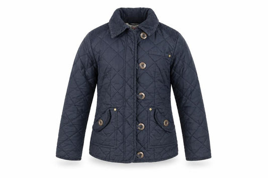 Next Girls Blue Quilted Jacket, 11 Years - Stylish Autumn Wear