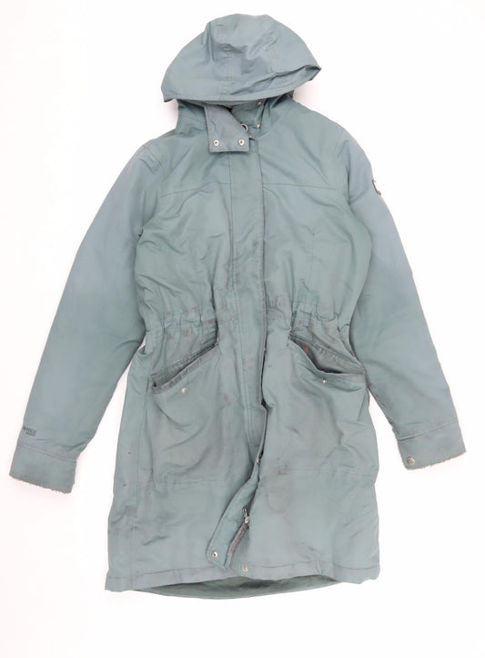 Regatta Women's Green Parka Jacket UK 10 - Outdoor Style