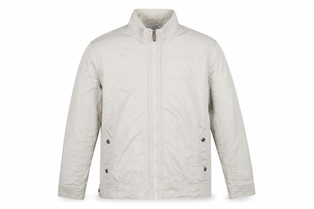 Defecto Men's Beige Basic Jacket 2XL