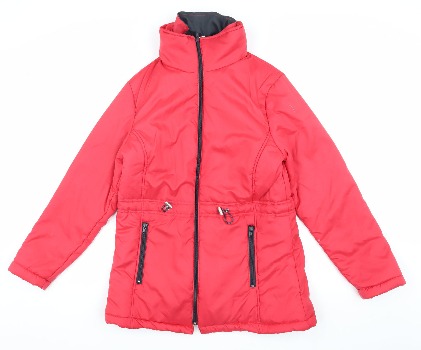 Anne De Lancay Women's Red Puffer Jacket S - Winter