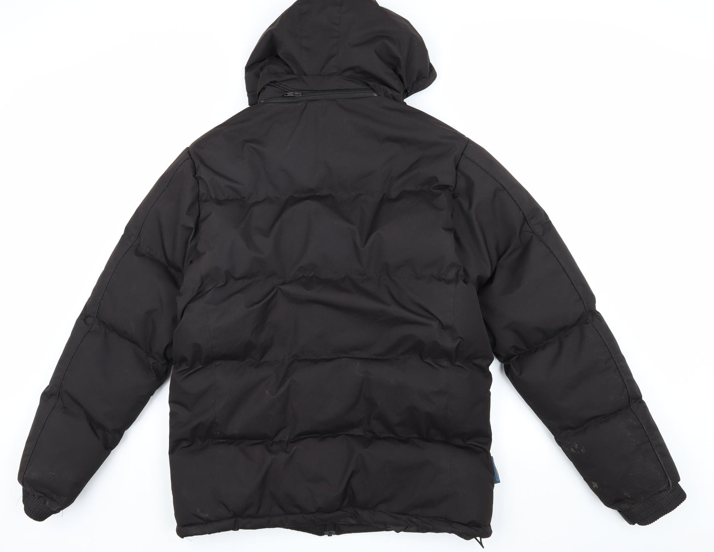 Mountainlife Men's Black Puffer Jacket S Hooded