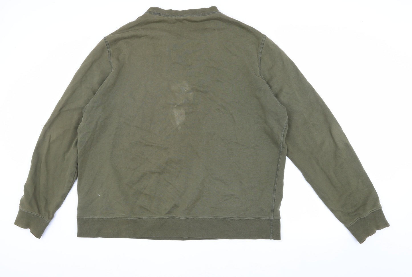 Marks and Spencer Men's Green XL Pullover Sweatshirt