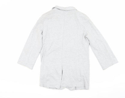 New Look Women's Grey Blazer, UK 10, Regular Fit