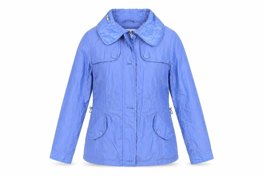 Marks & Spencer Women's Blue Rain Jacket Size 10