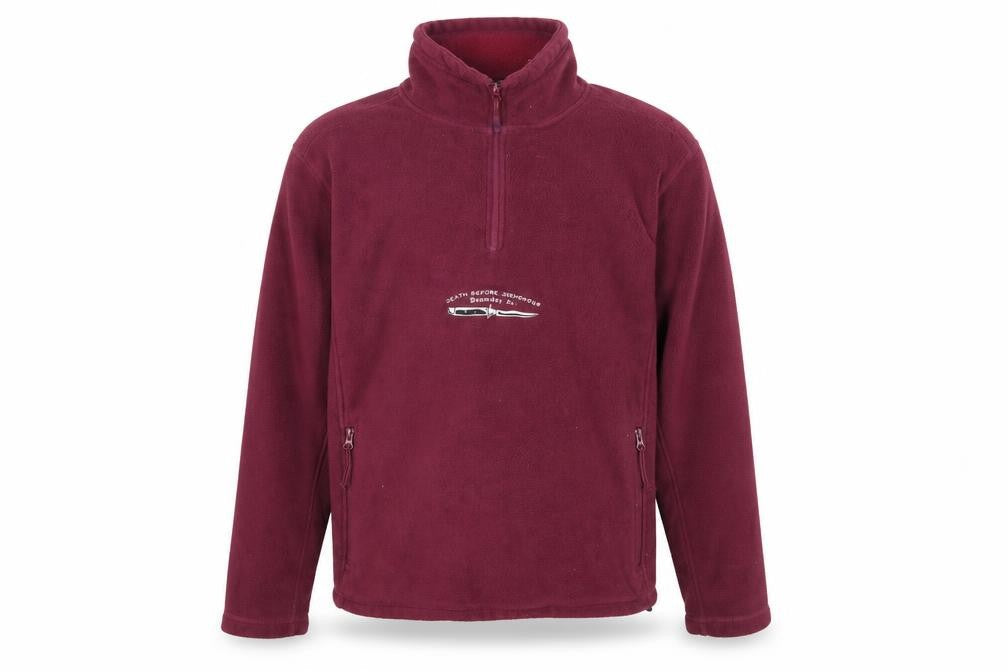 Doomsday Men's Red Fleece Pullover Sweatshirt M