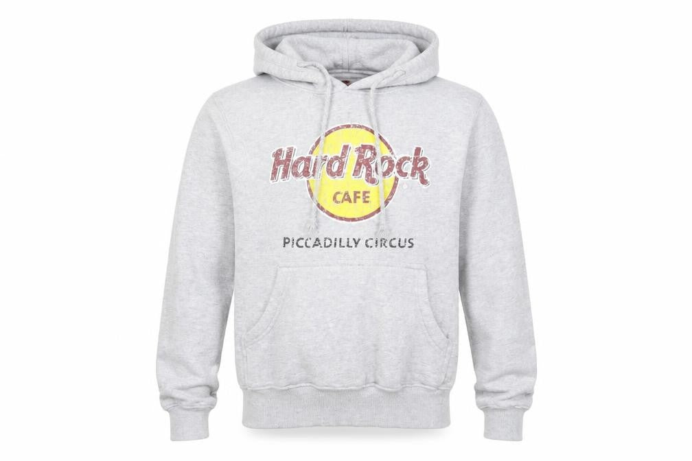 Hard Rock Cafe Unisex Grey XS Pullover Hoodie