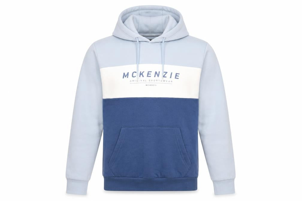 McKenzie Men's Blue Pullover Hoodie XS