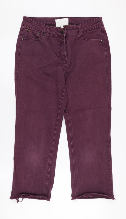 Rocha John Rocha Women’s Purple Straight Jeans Size 12
