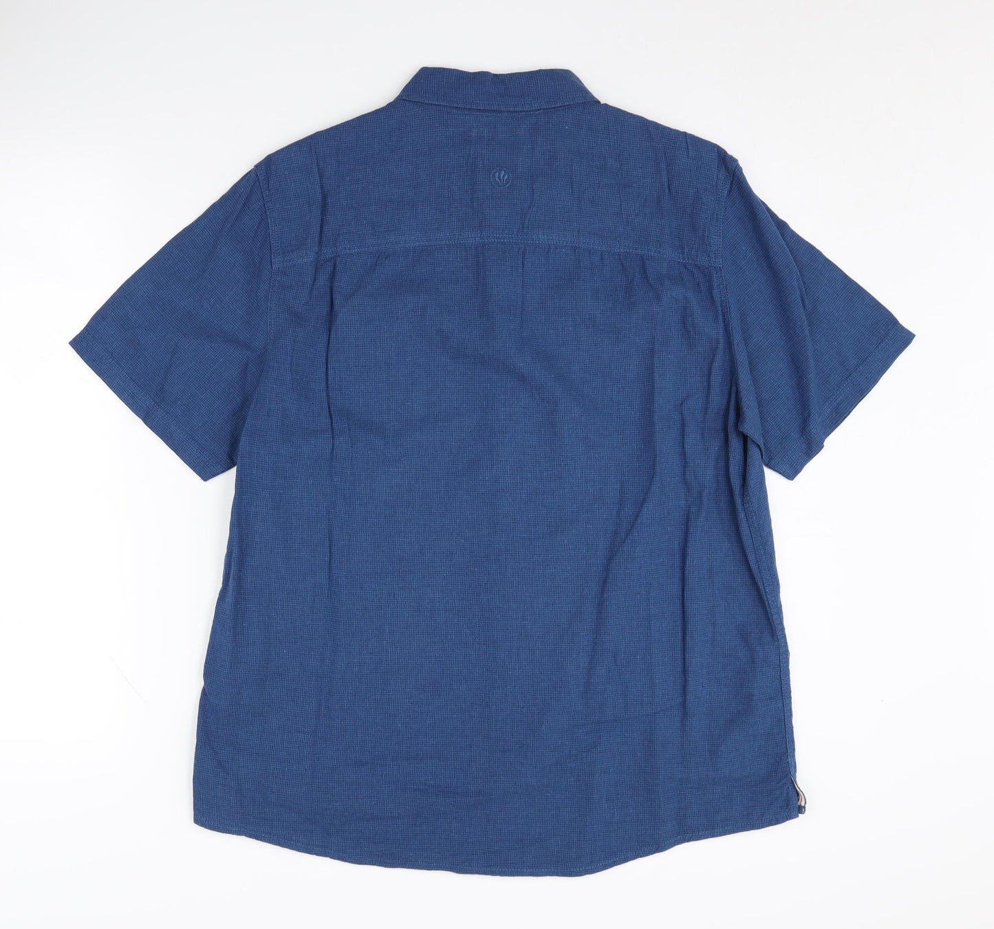 Fat Face Men’s Blue Regular Fit Button-Up Shirt S