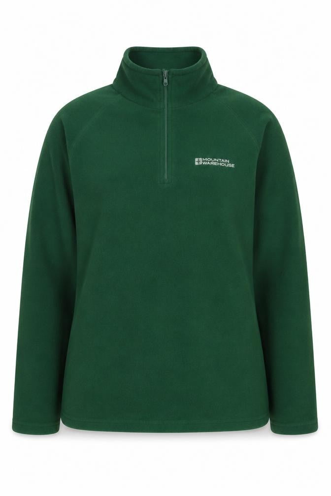 Mountain Warehouse Women's Green Fleece Sweatshirt, Size 12