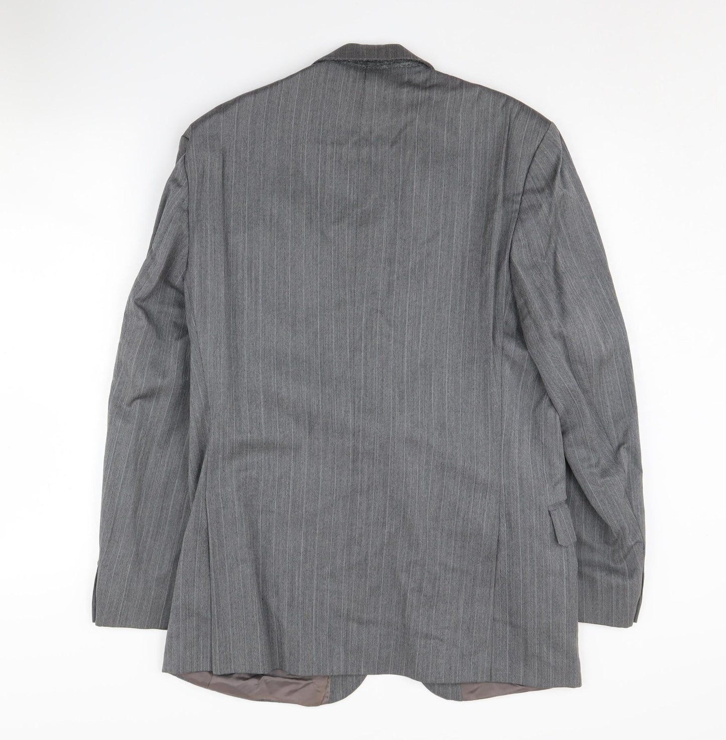 Centaur Men's Grey Wool Blazer 38 Regular Suit Jacket