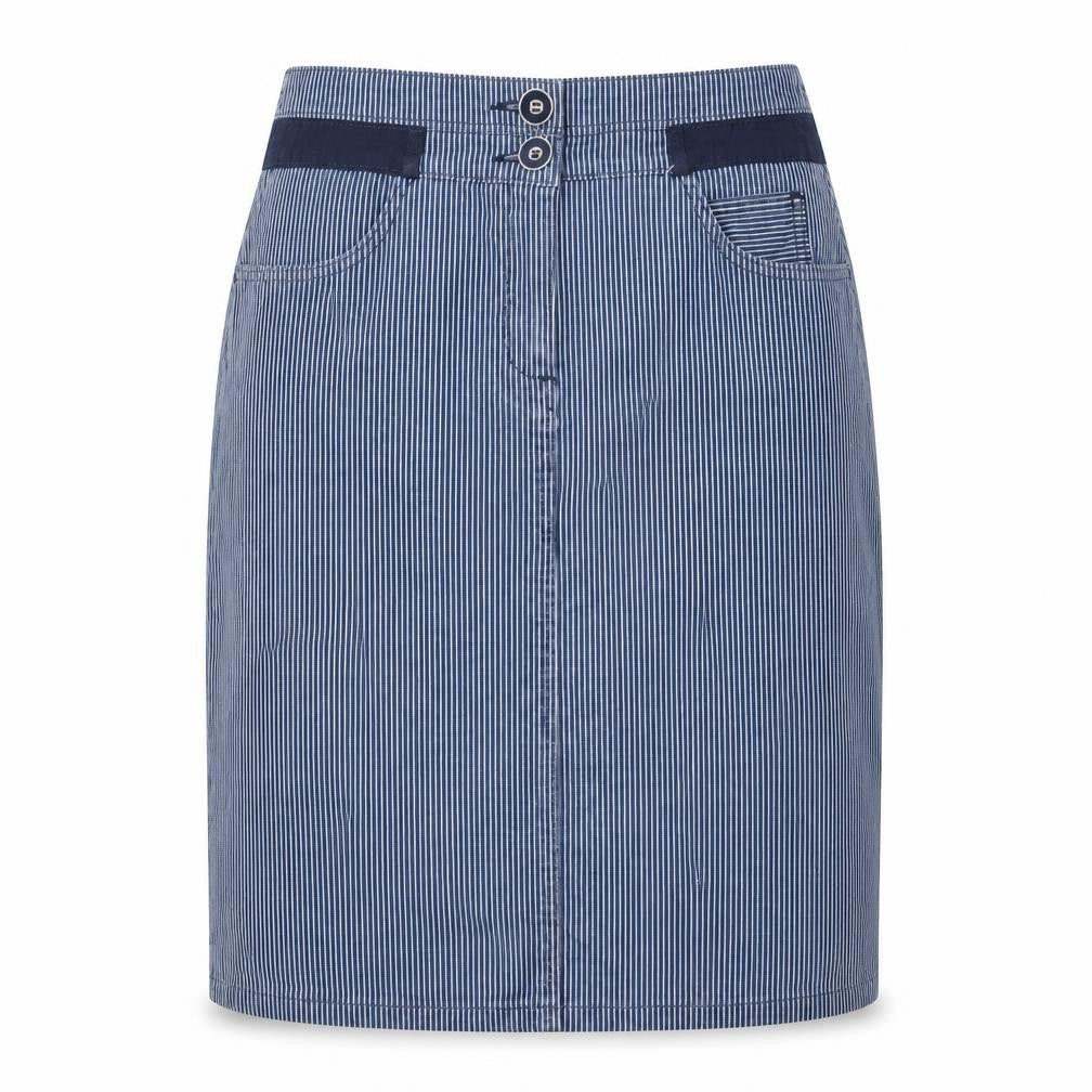 Viyella Women's Blue Striped Pencil Skirt Size 10