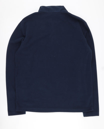 Regatta Men's Blue 1/4 Zip Sweatshirt L